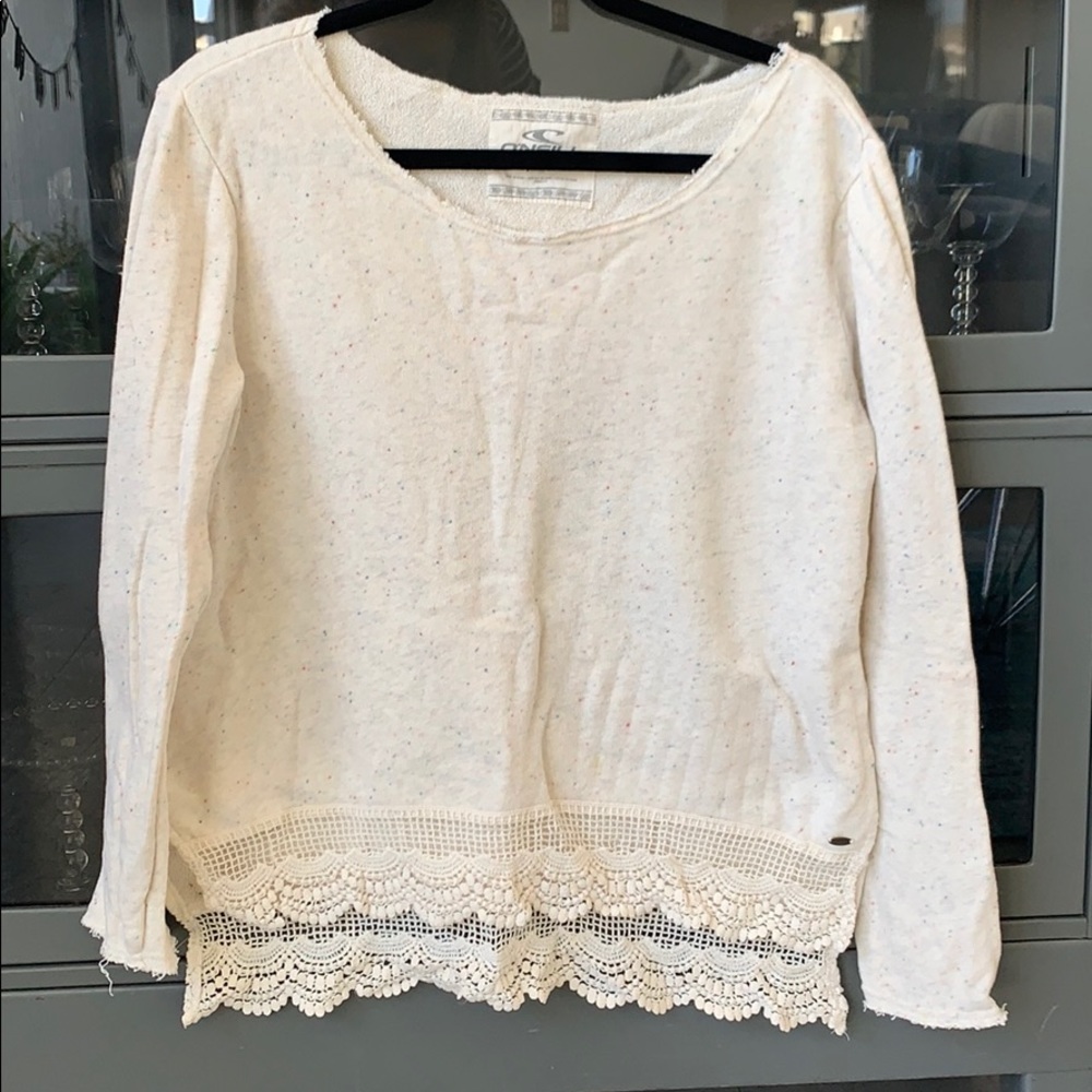 O’Neill lace sweatshirt